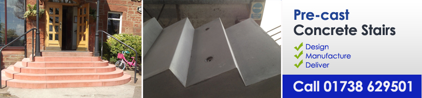 PRE-CAST CONCRETE STAIRS